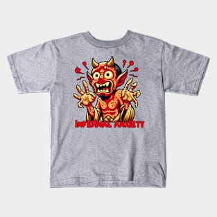 Anxiety devil Kids T-Shirt